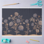 A.一列に咲く花 薄葉紙 (クラフト)