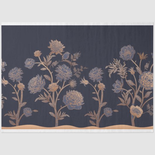 A.一列に咲く花 薄葉紙 (正面)