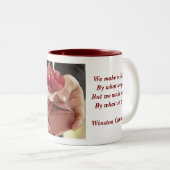 A.人生を送る ツートーンマグカップ (正面右)