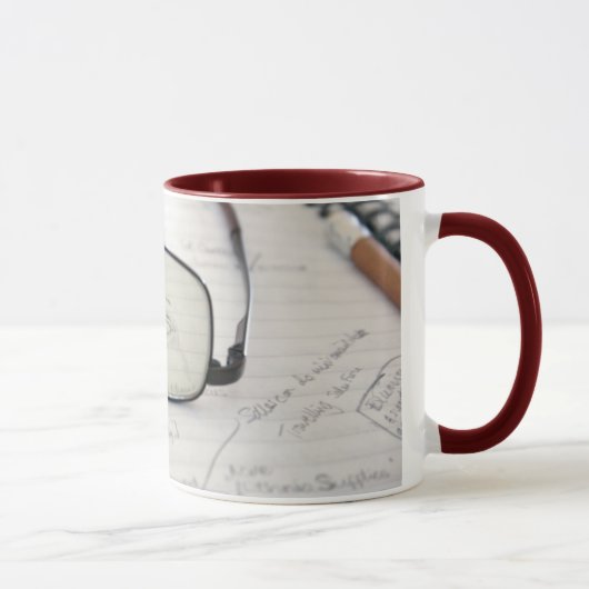 A.休憩のマグカップを取る マグカップ (右)