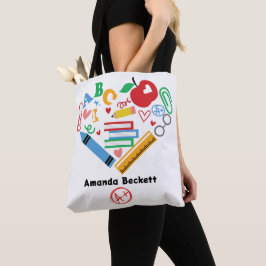 A+先生のためのスクール用品トート トートバッグ