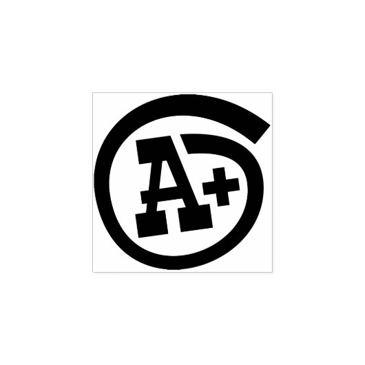 A +先生報酬レッド ラバースタンプ (インプリント)