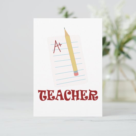 A +先生 サンキューカード (スタンド正面)