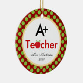 A+先生(Apple Christmas) セラミックオーナメント (右)