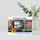 A*写真と名刺はがき ポストカード (スタンド正面)