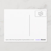 A*写真と名刺はがき ポストカード (裏面)