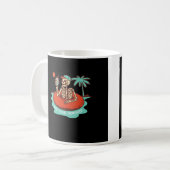 A.冷たい片方のスケルトンを楽しむ コーヒーマグカップ (正面左)