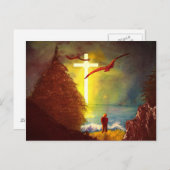 A.十字はがきで ポストカード (正面/裏面)