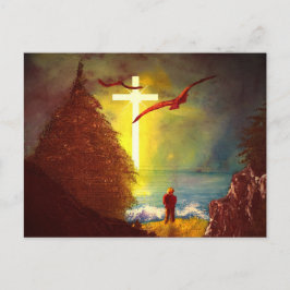 A.十字はがきで ポストカード