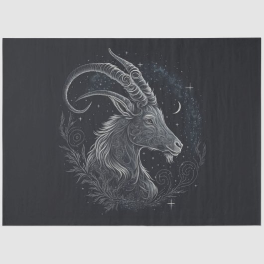 A〔占星術の〕十二宮図シリーズデザイン2ティッシュペーパー 薄葉紙 (正面)