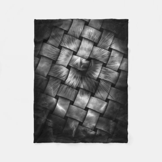 A – 同期Etherealクラウド フリースブランケット (正面)