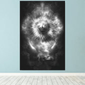 A – 同期Ethereal Cloudsキャンバス印刷 キャンバスプリント (インサイチュ (ウッドフロア))