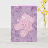 A.女の子の挨拶状 カード (黄色い花)