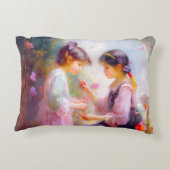 A.庭の朝 アクセントクッション (裏面)