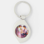 A.庭の朝 キーホルダー (正面)