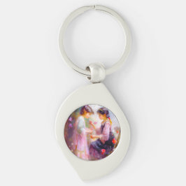 A.庭の朝 キーホルダー