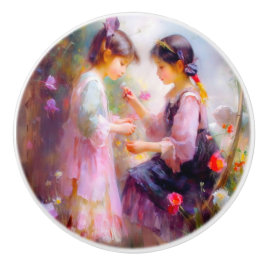 A.庭の朝 セラミックノブ