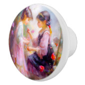 A.庭の朝 セラミックノブ (右)