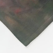 A.庭の朝 フリースブランケット (角)