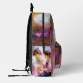 A.庭の朝 プリントバックパック (左)