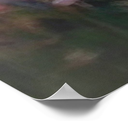 A.庭の朝 ポスター (角)