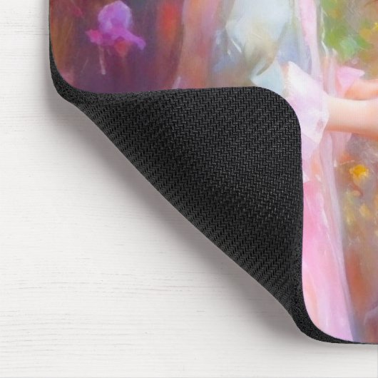 A.庭の朝 マウスパッド (コーナー)