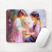 A.庭の朝 マウスパッド (マウス)