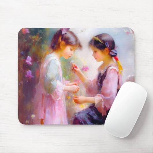 A.庭の朝 マウスパッド (マウス)