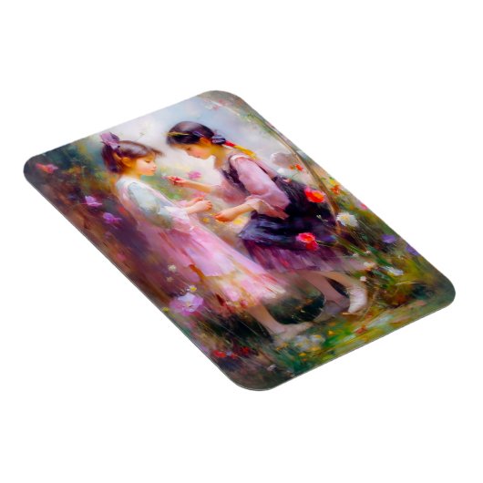 A.庭の朝 マグネット (右側)