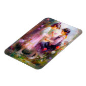 A.庭の朝 マグネット (左側)