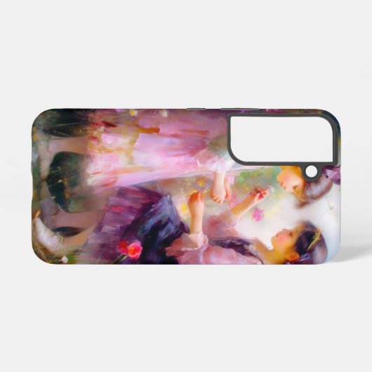 A.庭の朝 SAMSUNG GALAXYケース (裏面横)