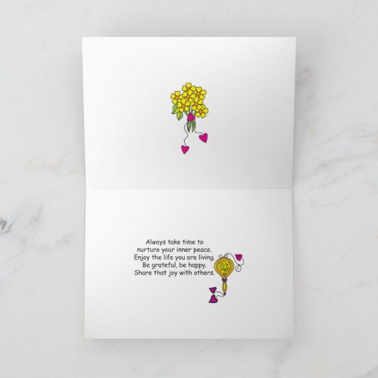 A 忙しLife_Greeting カード (内部)