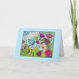 A 忙しLife_Greeting カード