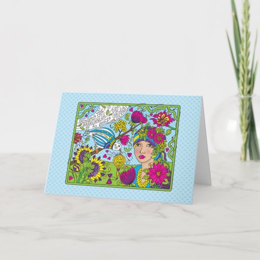 A 忙しLife_Greeting カード (正面)