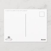 A.愛犬はがきを失ってごめんなさい ポストカード (裏面)