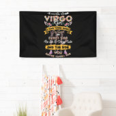 A.《星座》乙女座ガールの誕生日占星術〔占星術の〕十二宮図フローラ 横断幕 (インサイチュ)