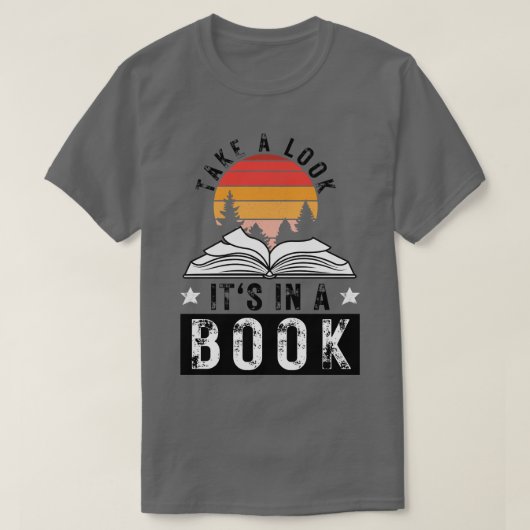 A.本で見る5 Tシャツ (デザイン正面)