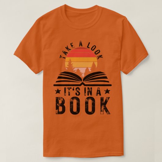 A.本で見る8 Tシャツ (デザイン正面)