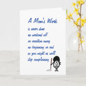 A.母親の仕事 カード (黄色い花)