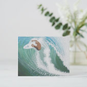 A.波を受ける ポストカード (スタンド正面)