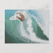 A.波を受ける ポストカード (正面)