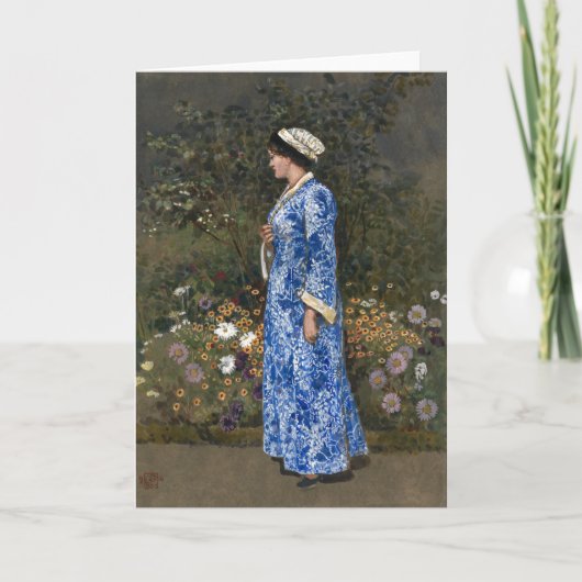 A.着物を着た女性 | ウォルタークレーン カード (正面)