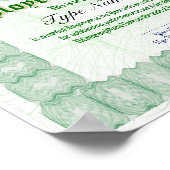 A.社員を表彰する ポスター (角)