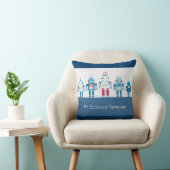 A+ 科学の教師のロボット装飾的な装飾用クッション クッション (椅子)