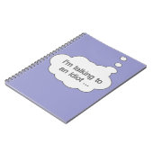 A.馬鹿に話すANY COLOR NOTEBOOK ノートブック (左側)