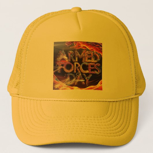 A 鮮やか "軍隊の日" 2025年の帽子 キャップ (正面)