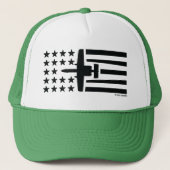 A-10ワルソグでジェット黒星を攻撃ストライプする キャップ (正面)