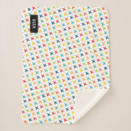 A-10ワートホッグ攻撃ジェット名前をカスタムするシェルパブランケット シェルパブランケット