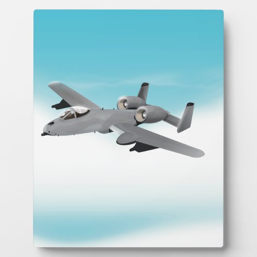 A-10爆撃機 フォトプラーク (正面)