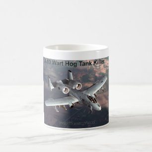 A-10疣のブタタンクキラーマグ コーヒーマグカップ